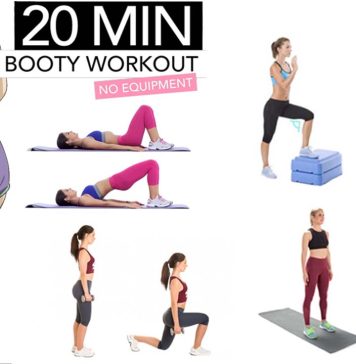 20 Min Booty Workout – No Equipment booty workout - no equipment