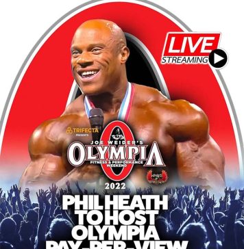 Phil Heath will be on Mr. Olympia 2022 Commentator Phil Heath will be speaker on Mr. Olympia 2022